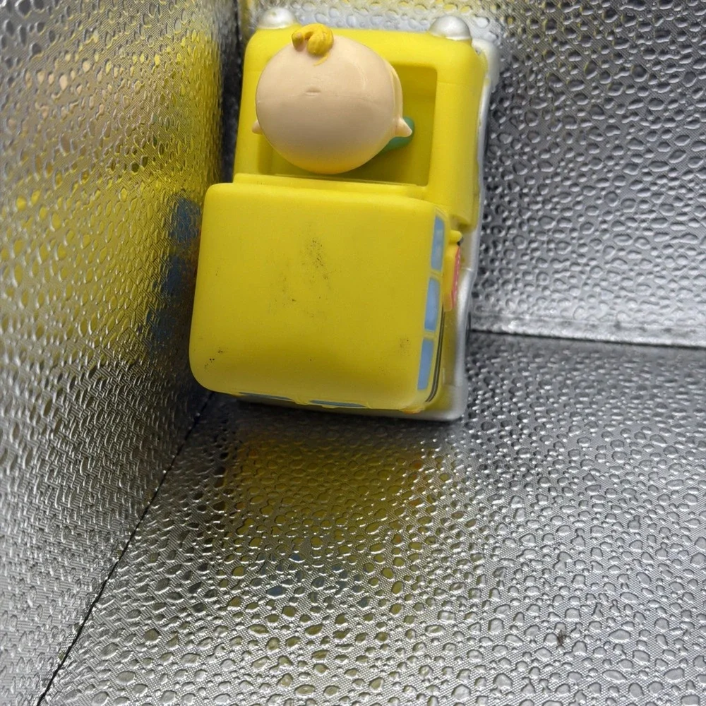 Cocomelon Official Mini Vehicle School Bus JJ Figure